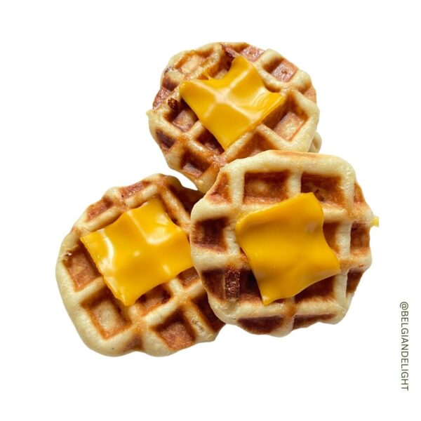 Cheese Waffle Belgian delight